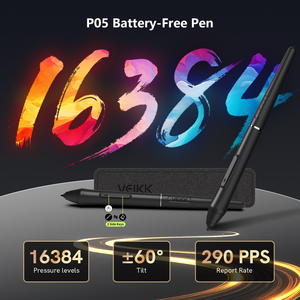 Tableta Gráfica Digital VEIKK VK1200V2 Económica con Pantalla para Estudiantes, Profesores y Clases en Línea - Product Image 2
