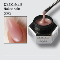 Gel de Construction Multicolore en Gros – 5 Teintes Effet Naturel – Livraison Rapide – Faible MOQ pour la Création d'Ongles