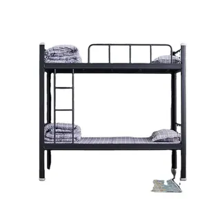 Hostel Dormitory Bunk Bed Double Deck Bed For Sale Hostel Adult Kids Single Double Metal Bunk Beds With Drawers