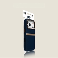 Coque de protection intégrale créative haut de gamme en alliage d'aluminium rayée compatible iPhone 17 et 16 Pro Max XP1543 – Nouveauté