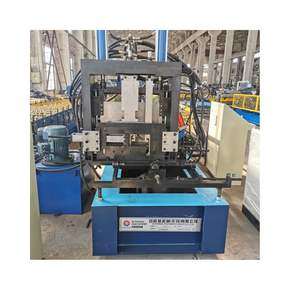 Voll automatische <span class=keywords><strong>C</strong></span> Z Pfetten walzen form maschine Schnell wechsel Metalls tahl rahmen CEE ZEE Pfetten-Kaltwalzform maschine - Product Image 4
