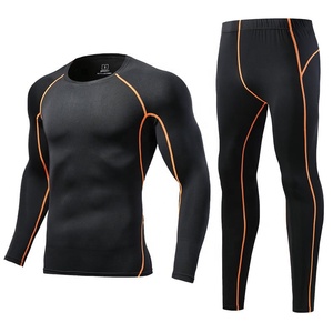 Vente en gros de vêtements de compression pour hommes, collants, leggings, pantalons, tenues de sport à manches longues, costume de fitness, ensemble de vêtements de sport pour le football - Product Image 6