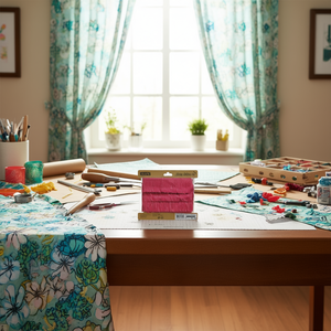 Nastro con frange Ilan 5 cm x 12 m venduto al metro per artigianato e decorazioni - Product Image 2