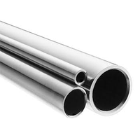 Tube en acier inoxydable poli miroir TK de 1 mm, 3 mm, 5 mm, aciers 201, 304, 304L, 316, 316L, 410, 430