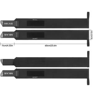 Penyangga Pergelangan Tangan Elastis Besar MKAS Gym Fitness untuk Angkat Berat, Powerlifting, Tugas Berat, dan Penguatan - Product Image 6