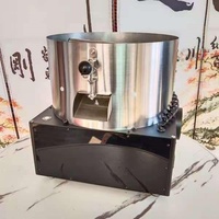 Machine à refroidir les grains de café en acier inoxydable 110V 220V avec tuyau de fumée pour torréfaction domestique 2KG