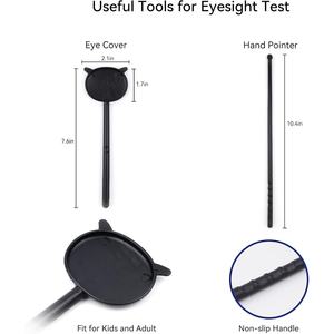 Eye Chart com Fixação Adesivo 11x22 na Parede Gráfico para Exames Oculares Médicos Office School Home Pointer Fixação Patches - Product Image 5