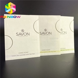 Stampa digitale <span class=keywords><strong>di</strong></span> <span class=keywords><strong>Carta</strong></span> Biodegradabile <span class=keywords><strong>Bustine</strong></span> per Sapone per Le Mani Compostabili Sacchetti <span class=keywords><strong>di</strong></span> <span class=keywords><strong>Carta</strong></span> Logo Personalizzato MOQ Basso Accettato - Product Image 3