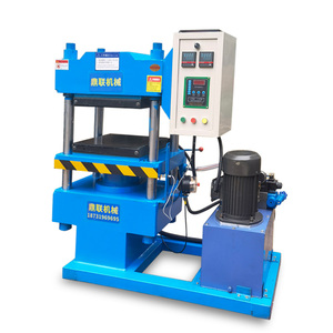 100 tấn tấm cao su thủy lực lưu hóa máy, áp lực dầu lưu hóa máy, Silicone cao su tấm lưu hóa máy - Product Image 3