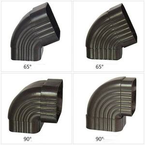 Connecteur de tuyau de descente de gouttière Maison Drainage Gouttières Toiture Coudes de gouttière - Product Image 2