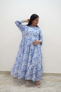 เดรสยาวคลุมเข่าสำหรับผู้หญิงชุดเดรสยาวคลุมเข่าคอวีแขนสั้นสีพื้นแฟชั่นชั้นนำของผู้หญิง - Product Image 4
