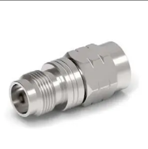 Factory price 1.85mm Male to 2.4mm Male Adapter Stainless steel DC to 50 GHz RF connector Reliable Connection Solution