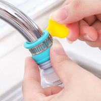 Adaptateur de buse de robinet de douche universel 360 Rotation économie d'eau économiseur plastique Durable buse de filtre de robinet