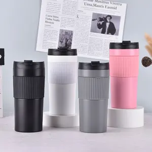 Customized stamped 304 vacuum flask inner glass stainless steel coffee cup method