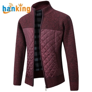 Veste Homme Solide Épaisse et Chaude Décontractée Coupe Slim Col Montant Manteau pour Automne Hiver Manches Longues Manteau Vintage J0039 - Product Image 2
