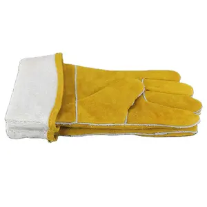 Good Price Of New Design Long Cowhide Gloves Ranch Work Protection Ranchers And Farmers