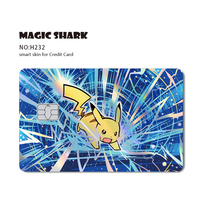 Autocollant holographique brillant et étanche pour carte bancaire, personnalisable, de haute qualité, amovible