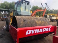 Compacteur de sol vibrant lourd d'occasion DYNAPAC CA251D à tambour unique, en bon état de fonctionnement