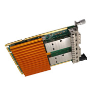 Adaptador de Red para Servidor con IA, OCP 3.0, Doble Puerto, 100G QSFP28, Adaptador Ethernet con Chip Intel E810, Equipo de Fibra Óptica