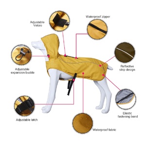 Impermeable <span class=keywords><strong>para</strong></span> Perros con Logotipo Personalizado, <span class=keywords><strong>para</strong></span> Dachshund, Whippet, Greyhound - Chaqueta de Lluvia <span class=keywords><strong>para</strong></span> Mascotas <span class=keywords><strong>para</strong></span> Halloween - Product Image 2