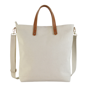 Sac à poignée en cuir avec logo personnalisé - Product Image 2