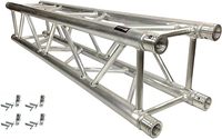 Structure de scène en treillis à boulons en alliage d'aluminium pour éclairage 400x400x1500mm G44 Noir/Argent