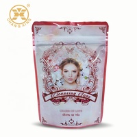 Sachet en plastique liquide cosmétique personnalisé imprimé avec bec verseur et couvercle