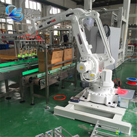 Machine d'emballage robotisée automatique intelligente pour cartons de boissons, bouteilles, canettes, sacs, barils – Robot de préhension pour l'emballage en caisses
