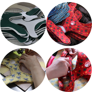 OKEYPETS Conjuntos De Arnés Para Perro De Neopreno Transpirable Reversible Con Bandana, Bolsa Para Excrementos Y Correa De Lujo Ajustable Personalizada Para Cachorros - Product Image 6