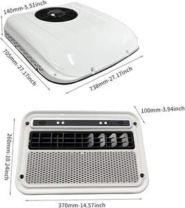 <span class=keywords><strong>Climatiseur</strong></span> de toit 4800 BTU à effet de refroidissement élevé, <span class=keywords><strong>12V</strong></span>/24V DC, R134a, pour semi-remorque, camping-car, bus <span class=keywords><strong>mobile</strong></span>, outils de climatisation - Product Image 4