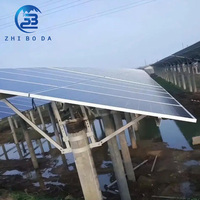 ZhiBoDa Collier de serrage solaire de bonne qualité, galvanisé à chaud, forte résistance à la corrosion, structure étanche en U, photovoltaïque