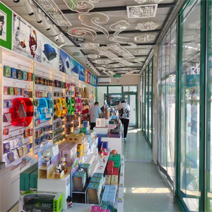 Conteneur portable, supermarché, maison préfabriquée, conteneur mobile en kit, boutique, maison, prêt à l'emploi, conteneur pliable en Z, kiosque en verre - Product Image 3