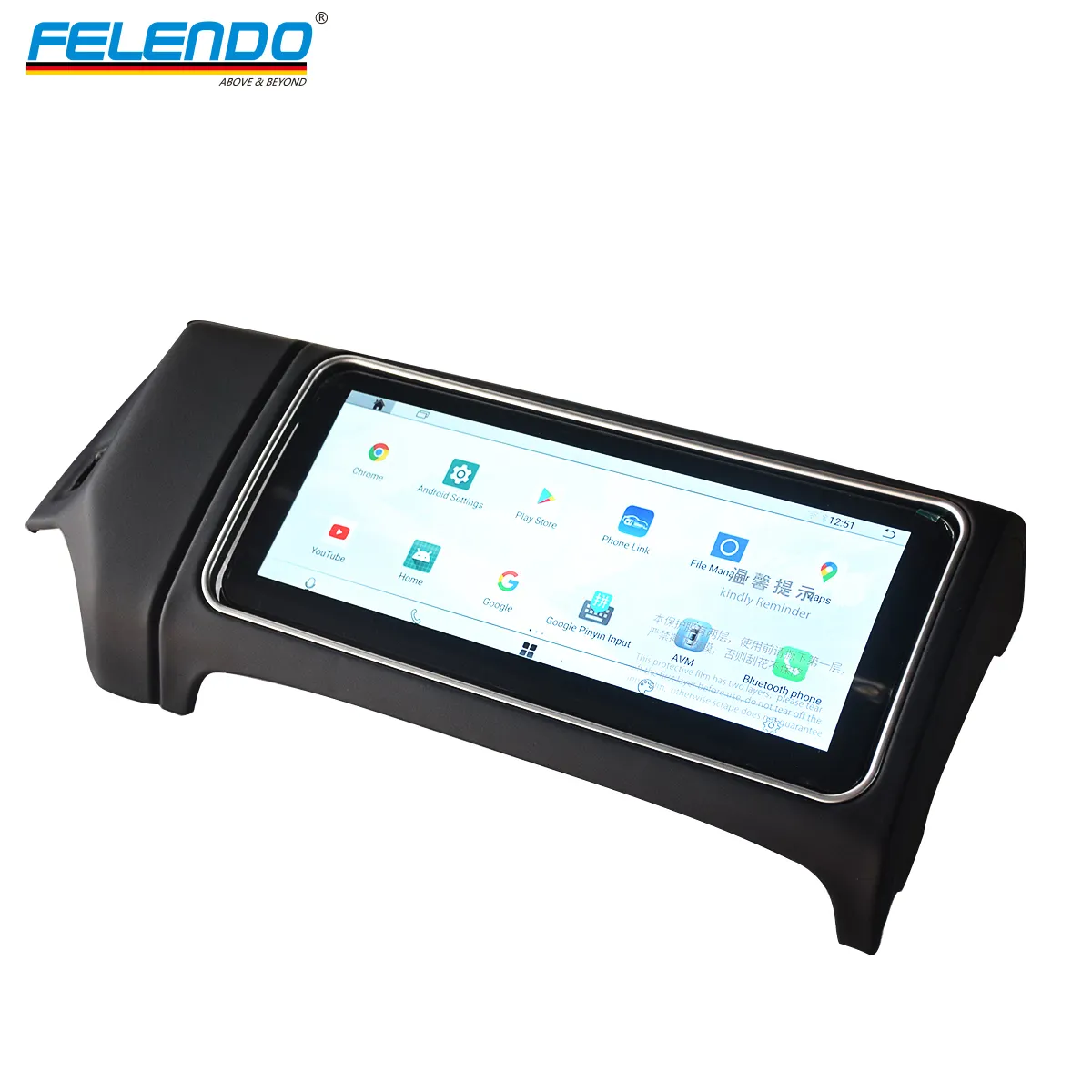 FELENDO Upgrade Multiplayer 12.3'' Range a Rover Sport l494 up Android Screen Carplay GPS LCD Screen