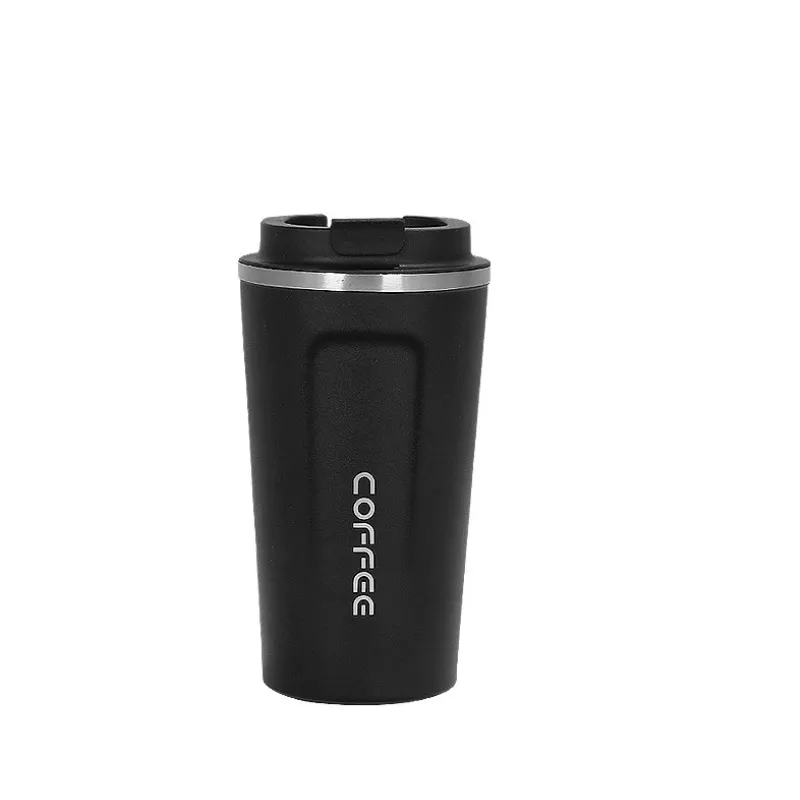 Groothandel Custom Logo 380Ml Geïsoleerde Vacuüm Reizen Koffie Cup Thermo Rvs Koffie Mok Termos Vasos Para Cafe