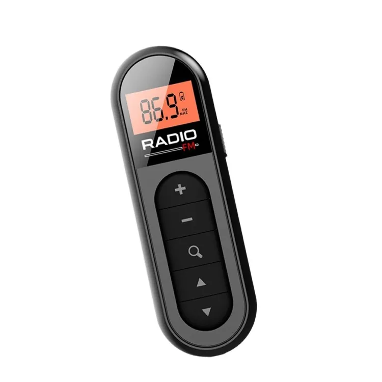 Walkman recargable portátil Mini Pocket FM Radio Collar Clip estilo para conferencias guía turístico Carreras de Caballos