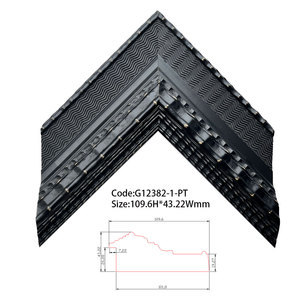 Personalizzazione all'ingrosso 8x10 12x16 A2 A1A3 A4 nero grande cornice in legno modanatura per Baby Family Pet <span class=keywords><strong>foto</strong></span> pittura a olio immagine - Product Image 2
