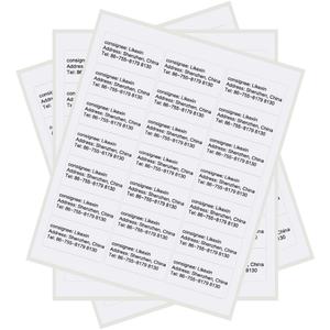 Hot Selling Self Adhesive High Smoothness A4 Size High Roll Glossy Paper Inkjet Laser Labels bar Code Label for <b>Printer</b> - Product Image 2