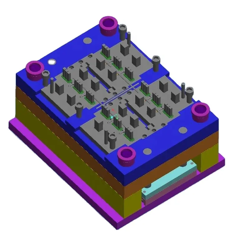 Exportando desde 2004, molde de interruptor de barco para grade de eletrodomésticos de precisão, chapa niveladora de plástico, modelos de injeção