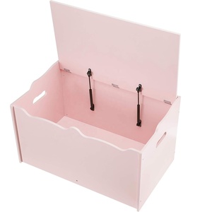 Màu Hồng Bằng Gỗ Hộp Đồ Chơi Tổ Chức Lưu Trữ Ngực 30X18X19 Inch Trẻ Em Phòng Trang Trí Nội Thất Đồ Chơi Lưu Trữ Giải Pháp - Product Image 4