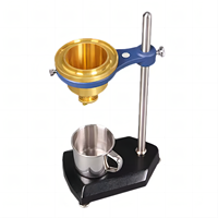 Coupe de viscosimètre ASTM 4 pour le test de temps de coulée d'encre, de peinture, de résine et de liquides dans le contrôle qualité de la production industrielle de revêtements