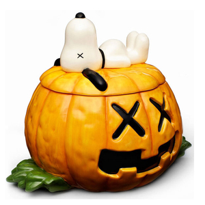 <span class=keywords><strong>Pot</strong></span> en céramique en forme <span class=keywords><strong>de</strong></span> citrouille d'Halloween, joli récipient <span class=keywords><strong>de</strong></span> rangement pour la décoration intérieure et les fêtes - Product Image 3