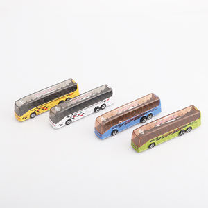 EPT Mainan Diecast Empat Warna 12 Buah Model <span class=keywords><strong>Bus</strong></span> Geser Aloi Roda Bebas <span class=keywords><strong>Bus</strong></span> Mobil Juguetes Para Nio - Product Image 5