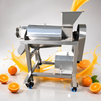 Efficiënte commerciële automatische spiraalpers - Hoge productiviteit 220V motor fruit- en groentesapmachine voor restaurants