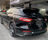 Pour Maserati Levante kit carrosserie lèvre avant diffuseur arrière jupe latérale spoiler garniture fibre de carbone sèche kit carrosserie style M