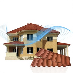 Modern Style Weatherproof Aluminum Stone Coated Metal <strong>Roof</strong> Tiles Corrugated <strong>Square</strong> Shingles Building Materials for <strong>Roof</strong> - Product Image 1