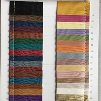 Tissu en cuir PU motif lézard 1,0 mm, motif boule, pour bagages, sacs à main, sacs souples, sacs rigides, cuir artificiel mat, petits meubles