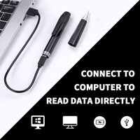 Kamera Pulpen Full HD 1080P dengan Mikrofon Terintegrasi, Perekam Audio Video Saku Portabel untuk Rapat Kantor