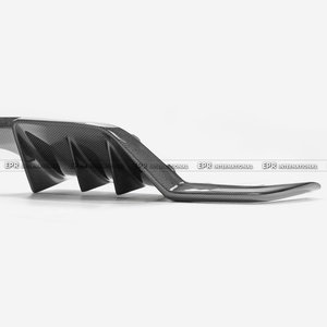 Diffuseur arrière vertical léger de style AM pour FL5 CTR en FRP/Carbon Dry, fixation par boulons, garniture d'échappement sport - Product Image 4