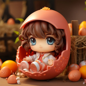 Mini figurine anime en plastique à ouvrir, modèle de collection, jouet décoratif unisexe - Product Image 1