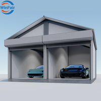 WinFair Porto Rico – Nouvelle maison préfabriquée triangulaire économique, garage modulaire détachable, conteneur préfabriqué, mini-maison de 20 pieds